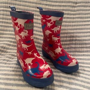 Hatley Red, White & Blue Dino Rain Boots – Size 11